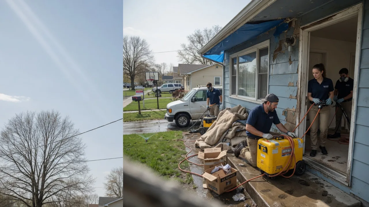 Basement Flood Cleanup in Merrill, OR near me